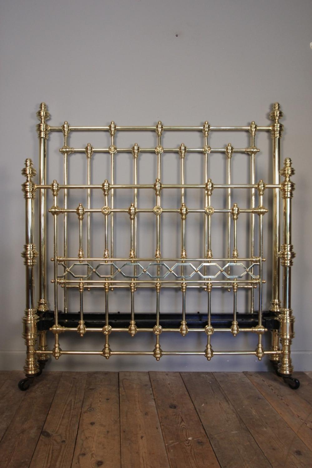 Superb Quality Brass Cast Double Bed 4 ft 6