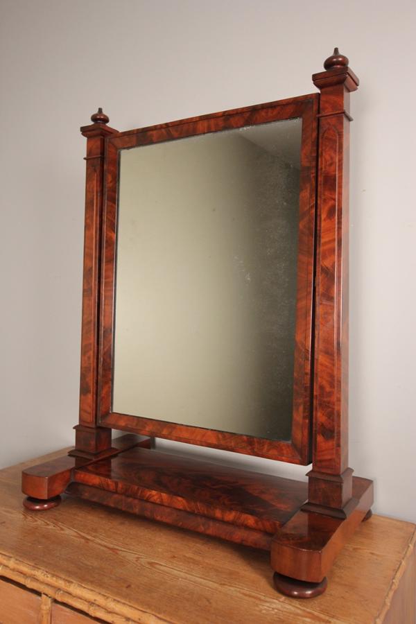 Striking William IV Dressing Table Mirror