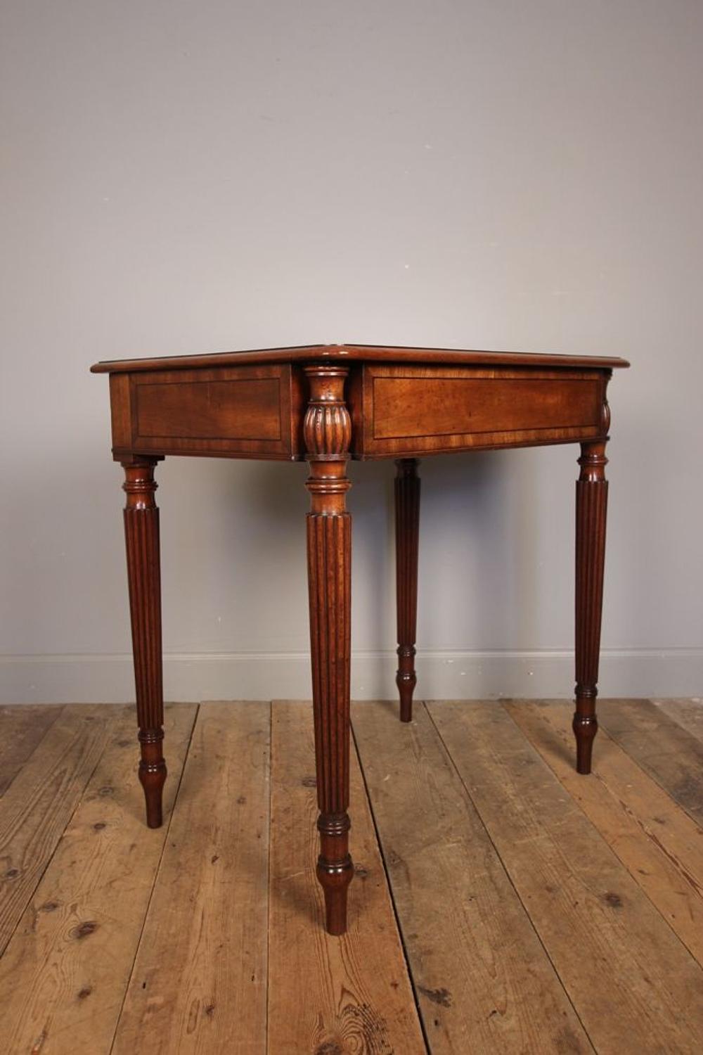 George IV Mahogany Side Table