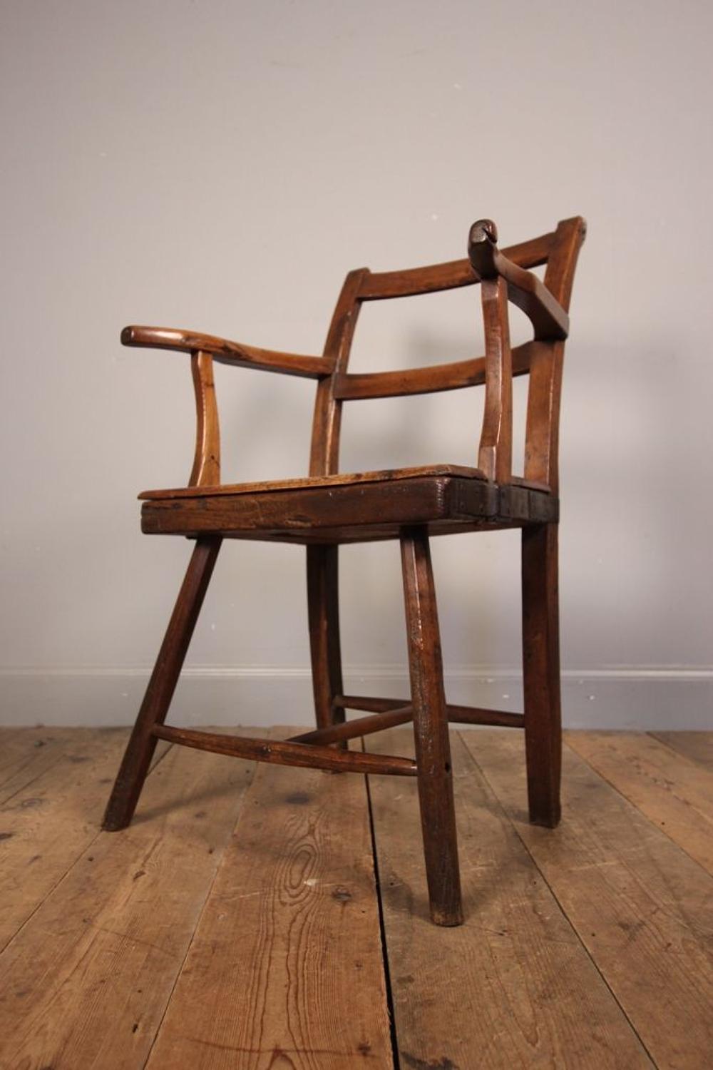 18th Century Primitive Country Chair