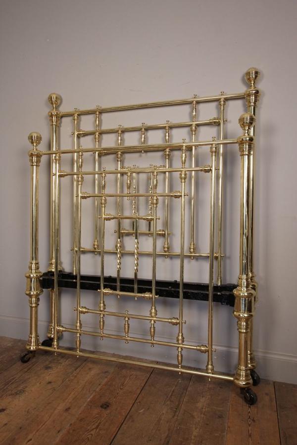 Victorian Brass Single Bed (3 ft 6