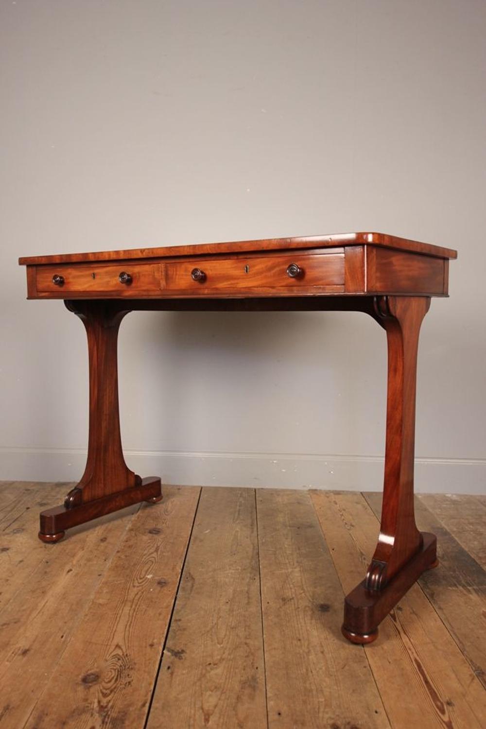 Gillows Design William IV Mahogany Side Table