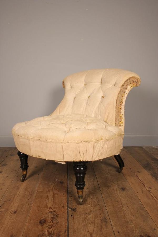 19th C High Quality Bedroom Chair