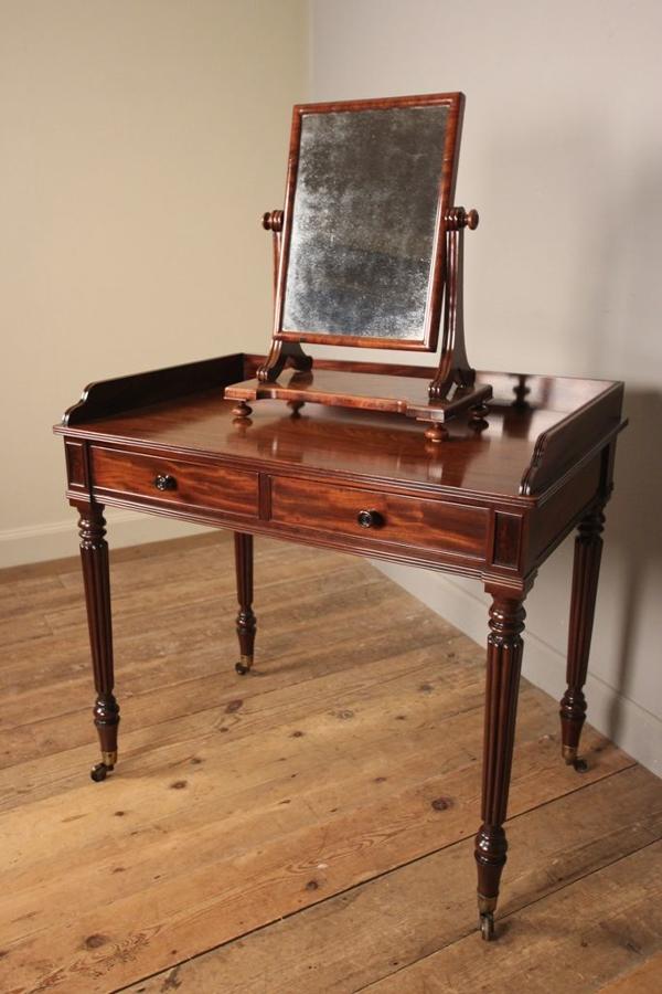 Gillows George IV Dressing Table & Mirror