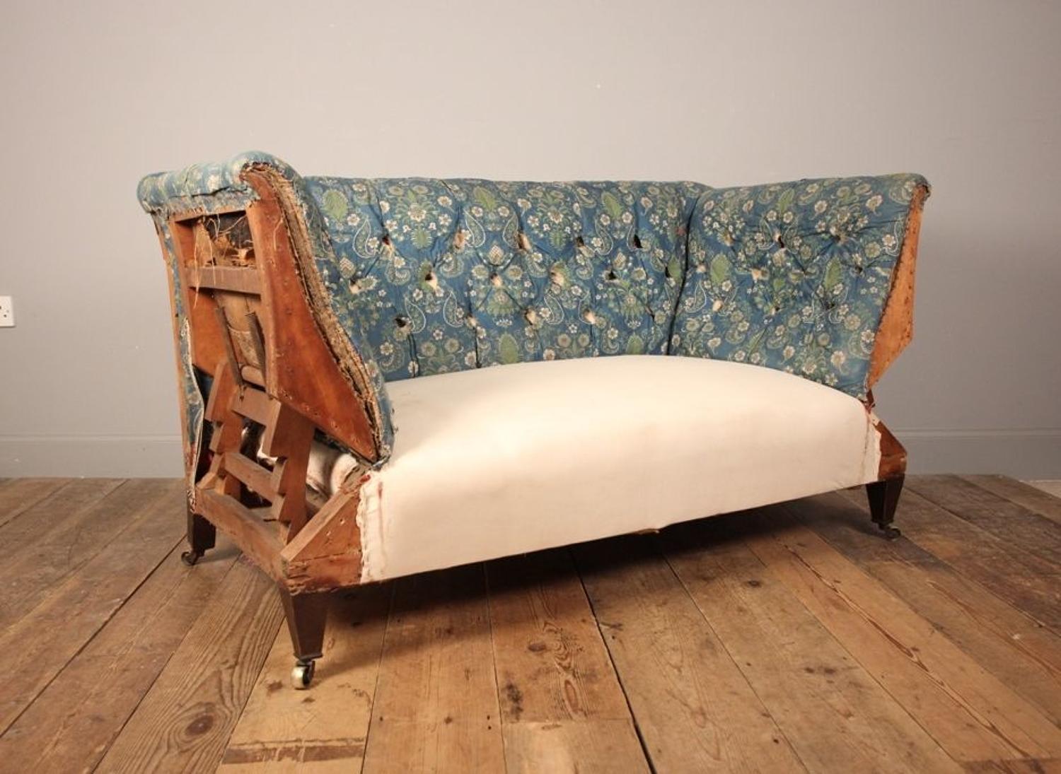 Small & Perfectly Formed 19th C Sofa