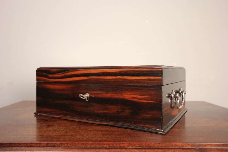 19th C Coromandal Wood Box