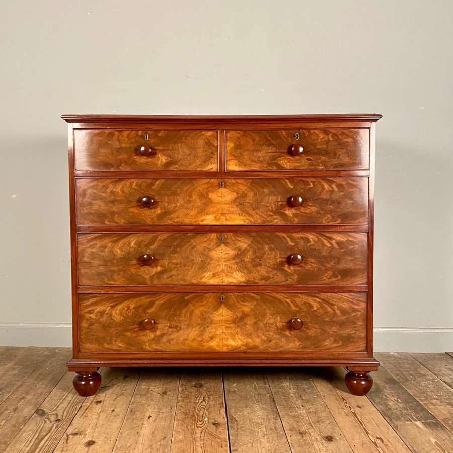 Gillows Mahogany Country House Chest of Drawers
