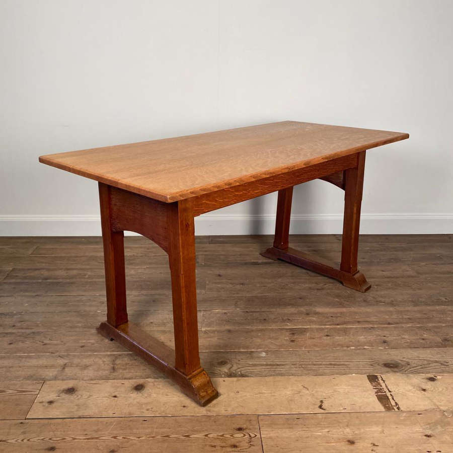 Heals Letchworth Solid Oak Dining Table