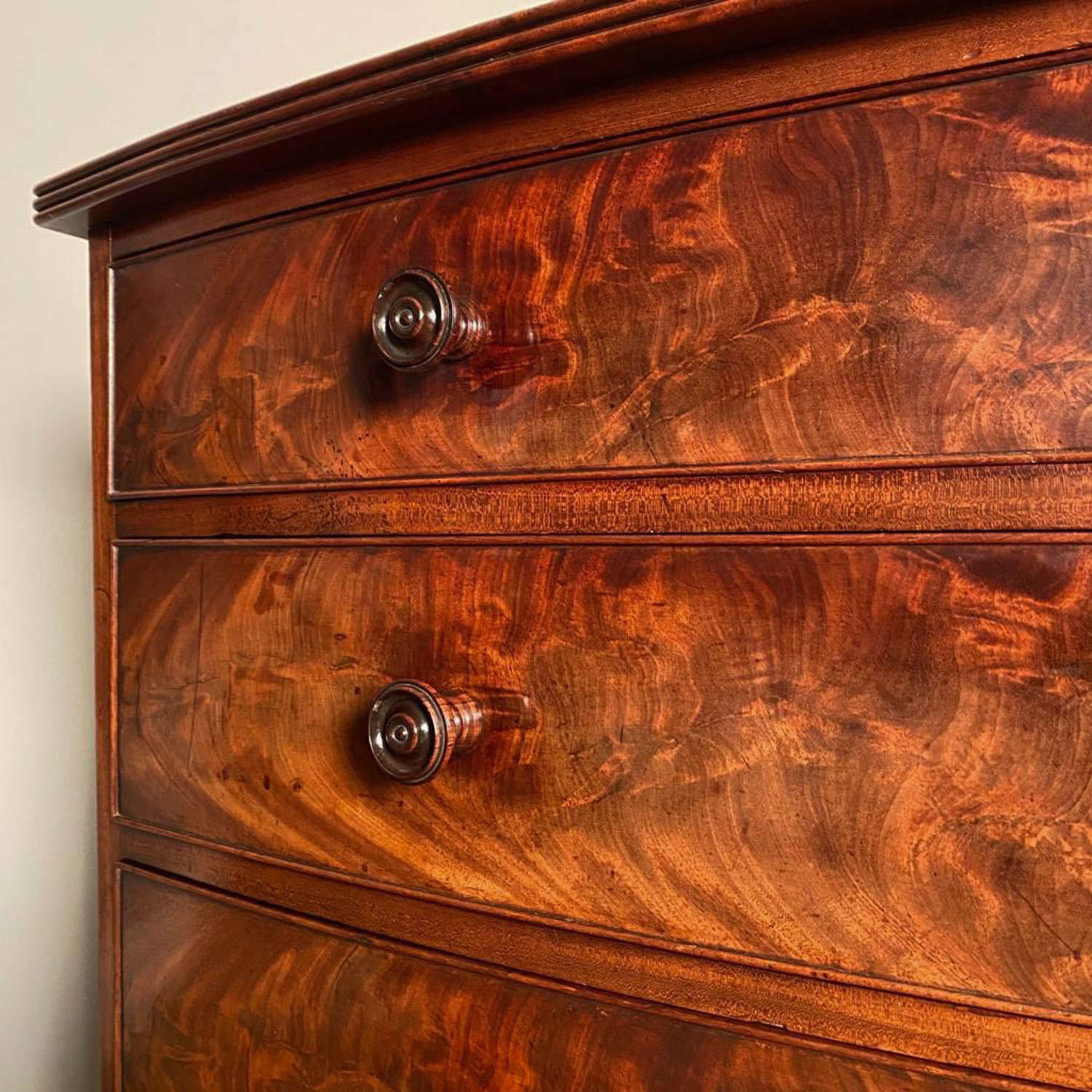 Regency Gillows Mahogany Chest of Drawers