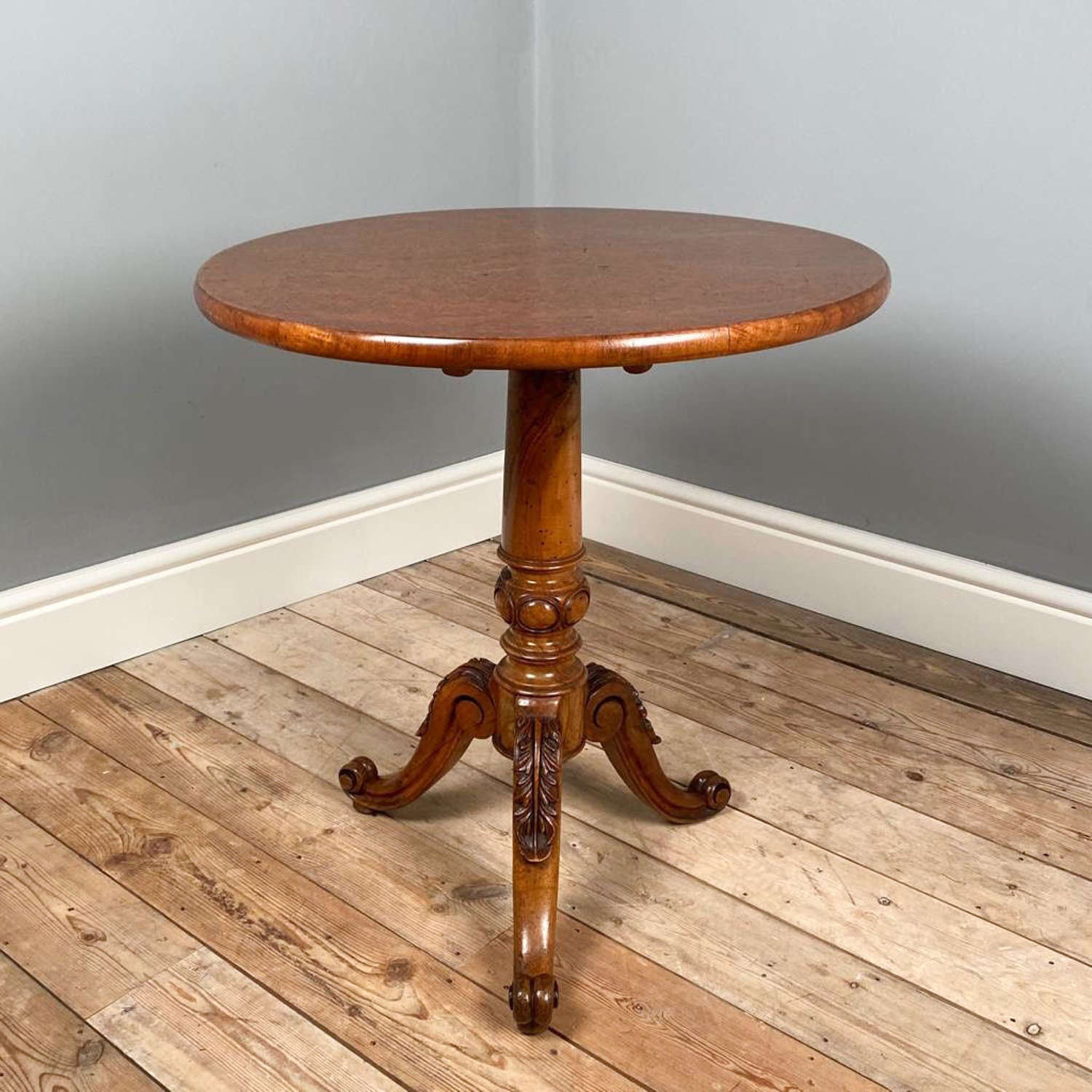 19th Century Walnut Occasional Table