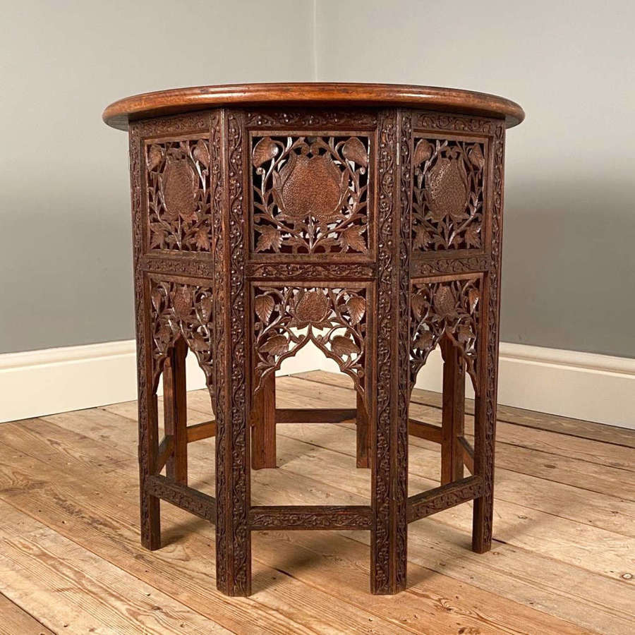 Liberty Style Padouk Moorish Table