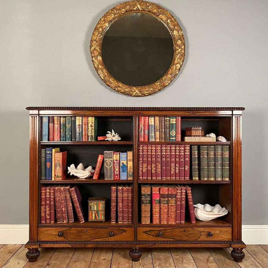 George IV Rosewood Bookcase