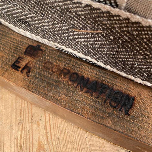 Coronation Rug E R Original ER II Coronation Stool