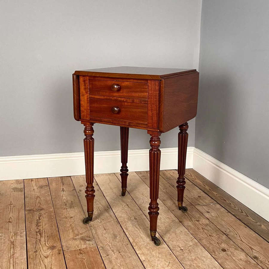 Gillows George IV Mahogany Bedside Cabinet