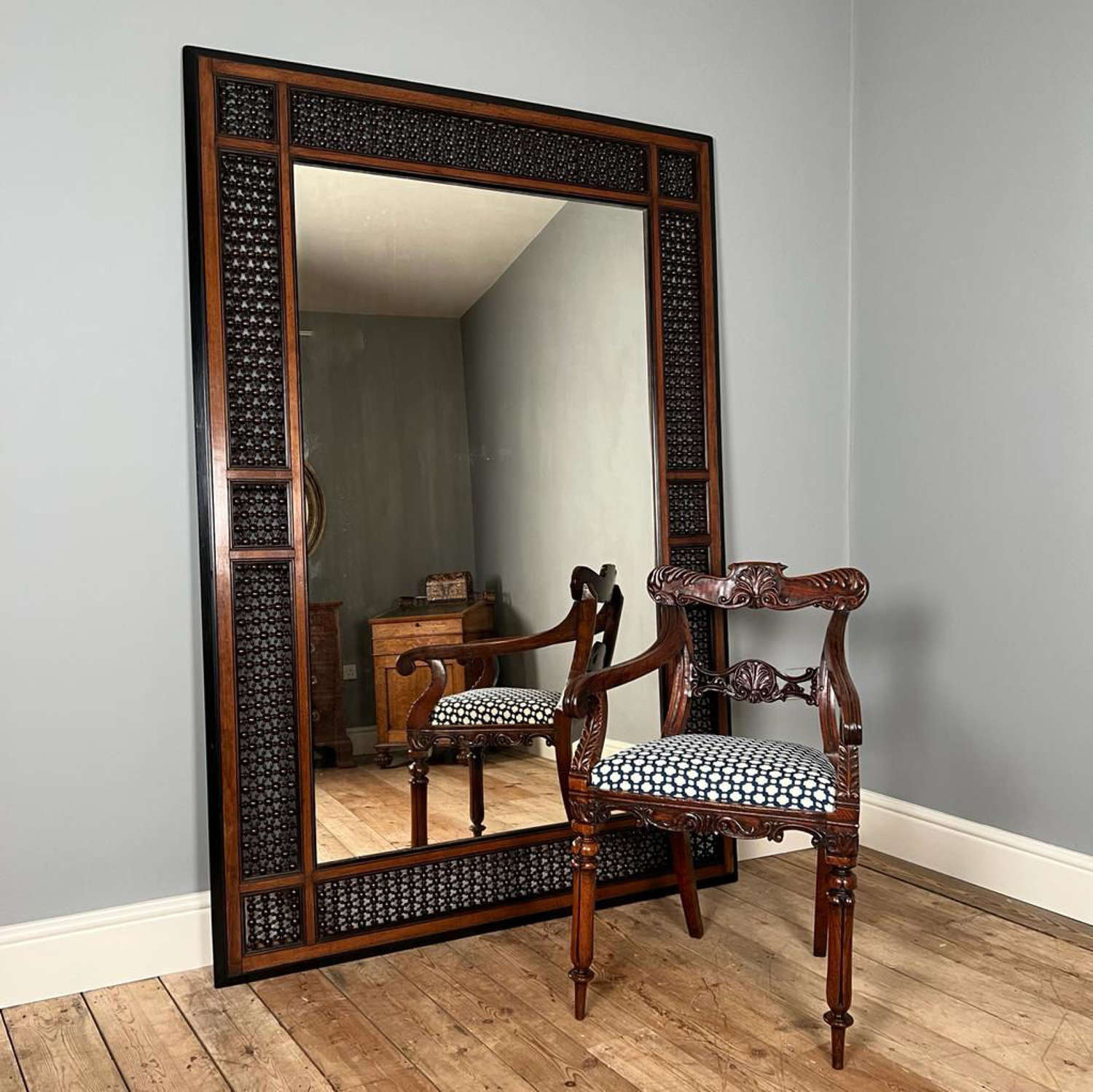 Large Decorative Liberty & Co Style Wall Mirror