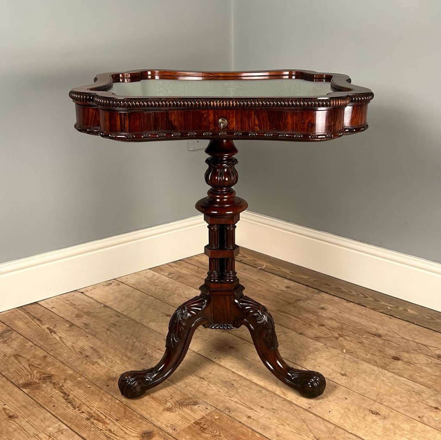 Gillows Rosewood Bijouterie Table