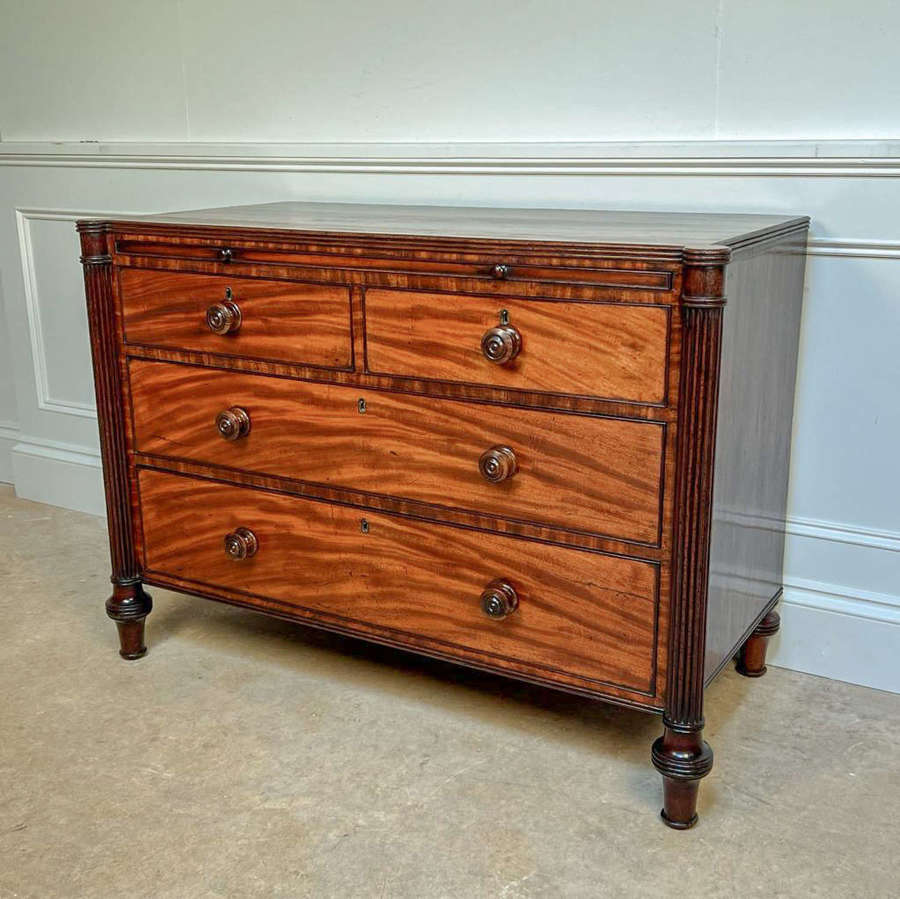 George IV Mahogany Commode Chest