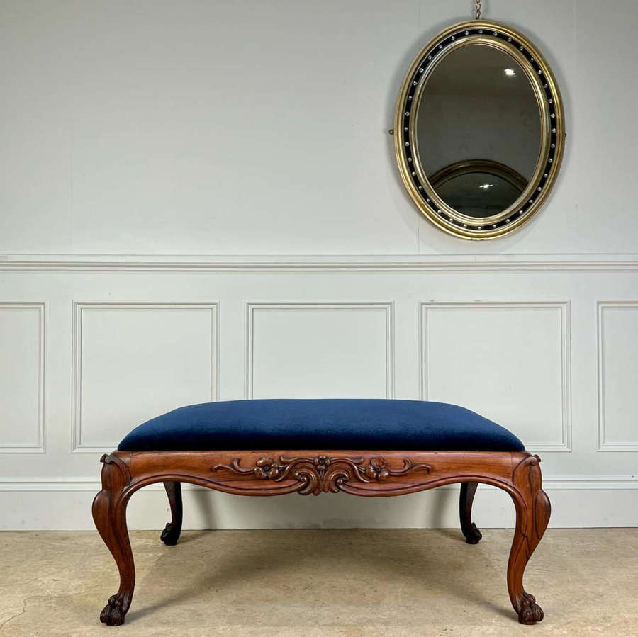George IV Rosewood Ottoman Stool