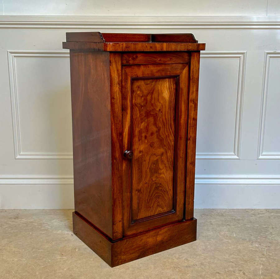 19th C Mahogany Bedside Cabinet by Holland & Sons