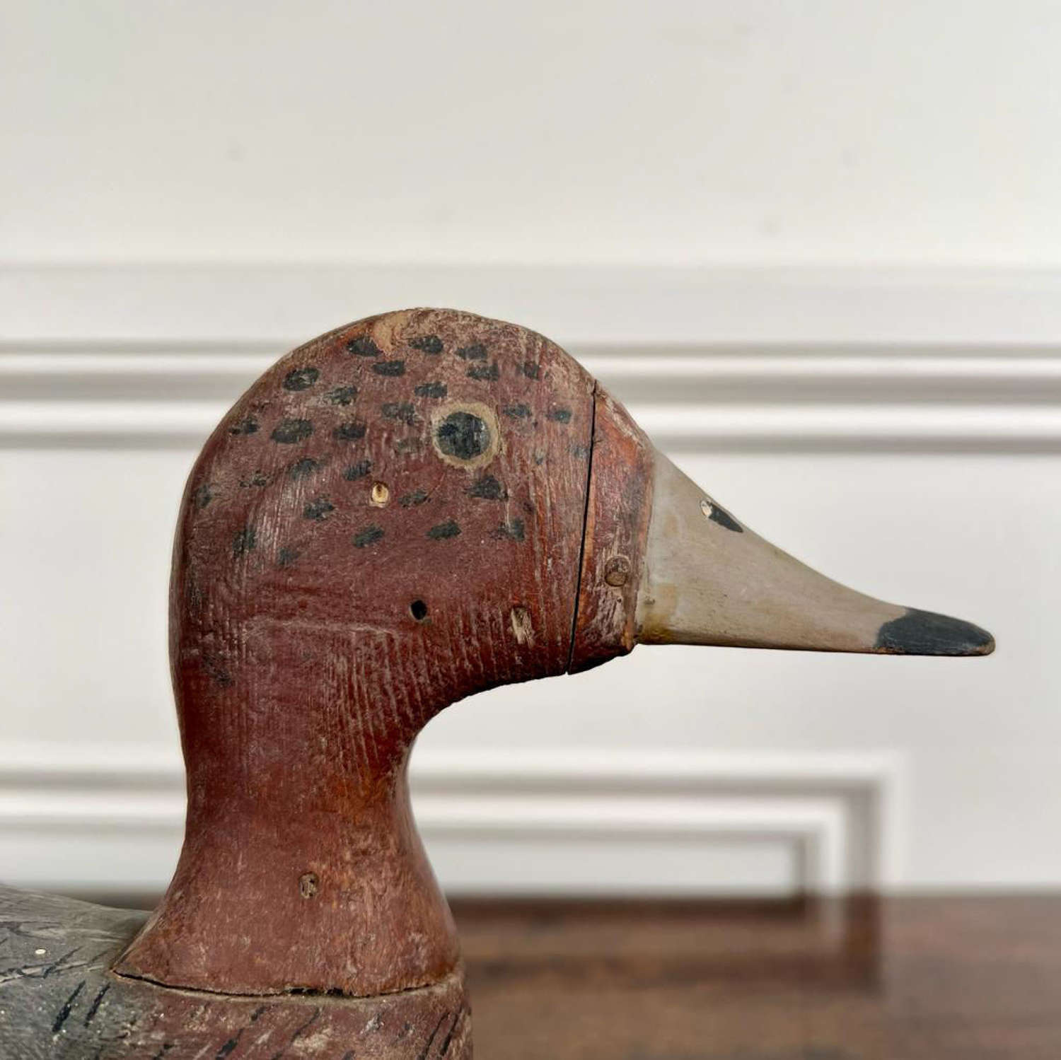 19th C Folk Art Decoy Duck