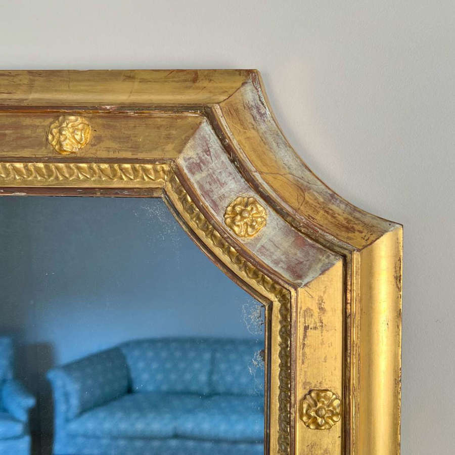 Beautiful Large Regency Giltwood Mirror