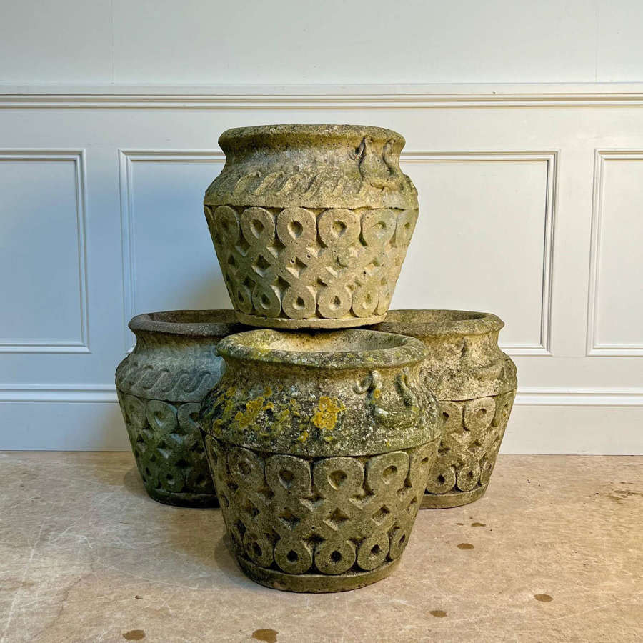 A Set of 4 Cotswold Studio Planters