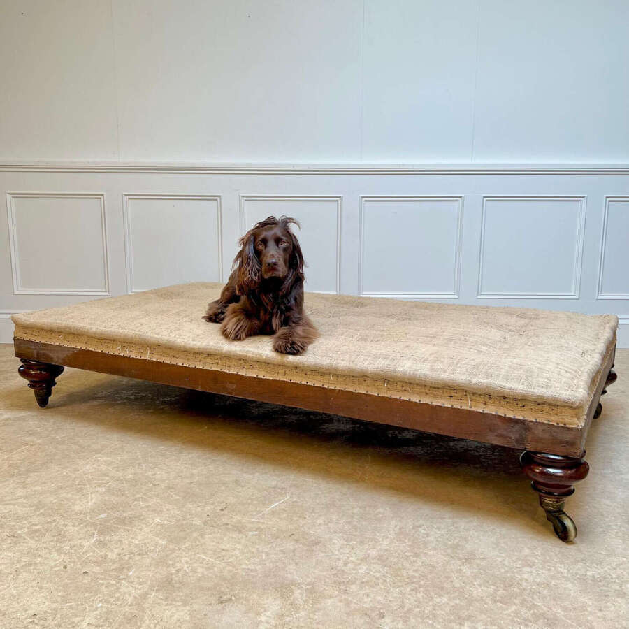 Huge 19th C Ottoman Stool