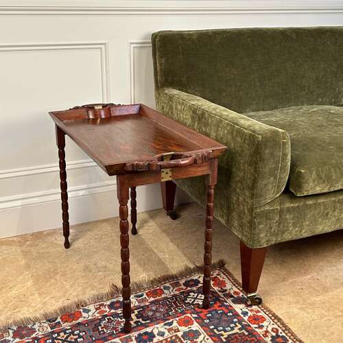 Wonderful Pair of 19th C Hoshiarpur Folding Tray Tables