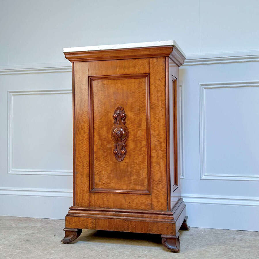 Fine Quality Satinwood Pedestal Cabinet