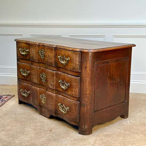 18th C Provincial Oak Commode - Saint Malo